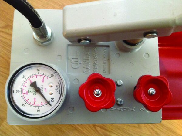 CM-60-Bs Test Pompası Pirinç Pistonlu - Görsel 2